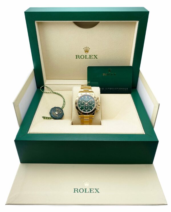 Rolex Daytona 116508 Green Dial Mens Watch Box Papers - Image 2