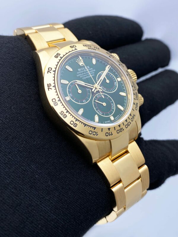 Rolex Daytona 116508 Green Dial Mens Watch Box Papers - Image 4