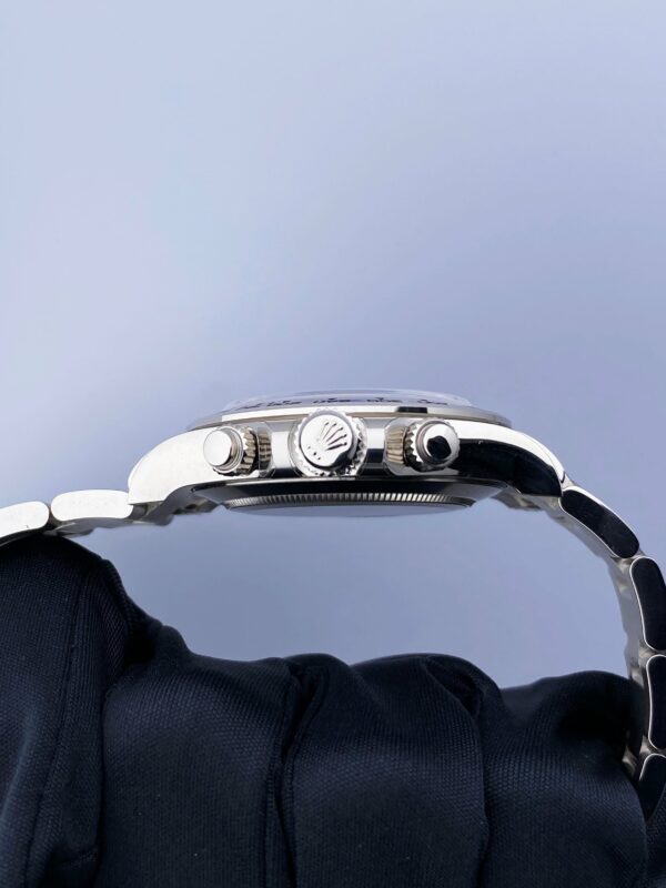 Rolex Daytona 116509 Diamond Dial 18K White Gold Mens Watch Box Papers - Image 7