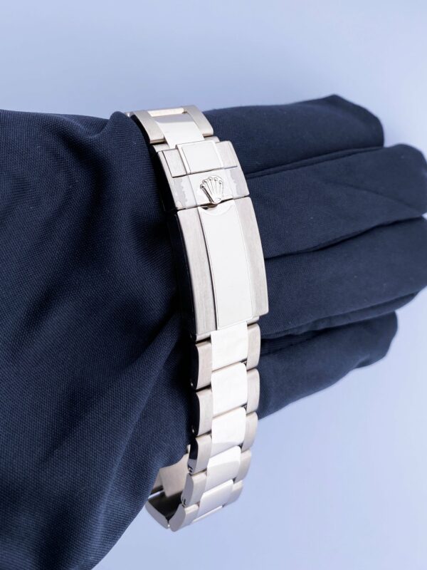 Rolex Daytona 116509 Diamond Dial 18K White Gold Mens Watch Box Papers - Image 9