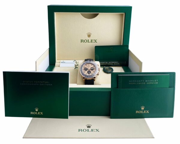 Rolex Daytona 116515LN 18K Rose Gold Pink Dial Mens Watch Box Papers - Image 2