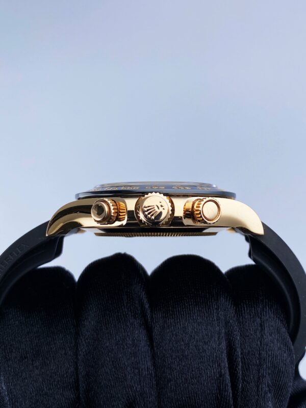 Rolex Daytona 116515LN Black Dial 18K Rose Gold Mens Watch Box Papers - Image 5