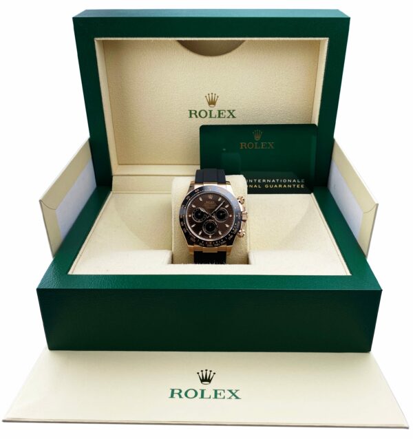 Rolex Daytona 116515LN Chocolate Dial Rose Gold Box Papers - Image 2