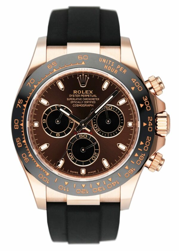Rolex Daytona 116515LN Chocolate Dial Rose Gold Box Papers