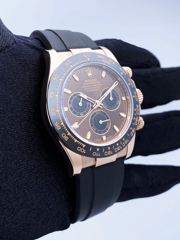 Rolex Daytona 116515LN Chocolate Dial Rose Gold Box Papers - Image 4