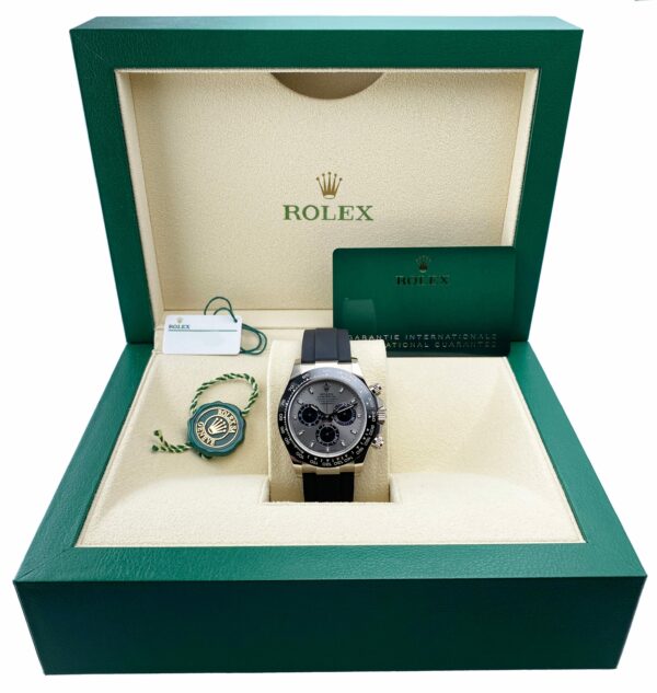Rolex Daytona 116519LN White Gold Mens Watch Box Papers - Image 2