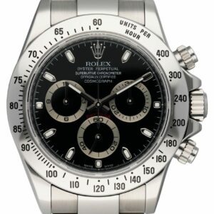 Rolex Daytona 116520 Black Dial Stainless Steel Mens Watch