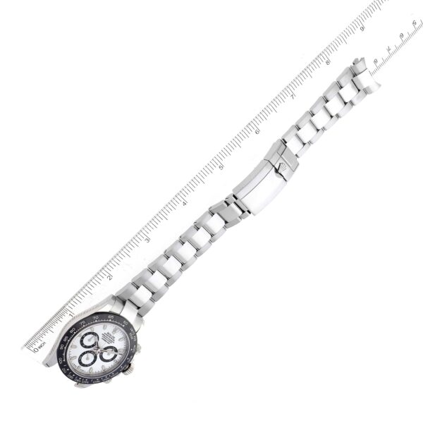 Rolex Daytona Ceramic Bezel White Panda Dial Steel Mens Watch 116500 Box Card - Image 11
