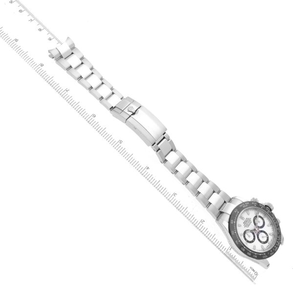 Rolex Daytona Ceramic Bezel White Panda Dial Steel Mens Watch 116500 Box Card - Image 11