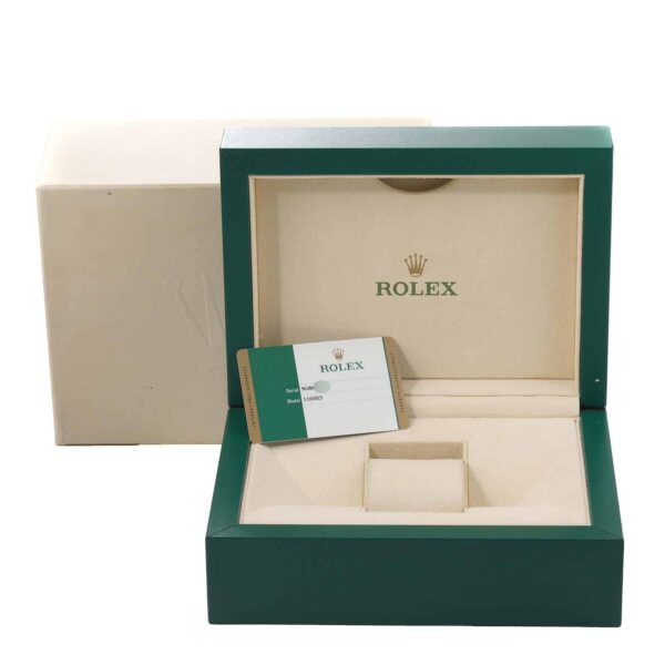 Rolex Daytona Steel Yellow Gold Black Diamond Dial Mens Watch 116503 Box Card - Image 12
