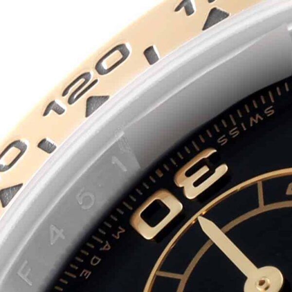 Rolex Daytona Steel Yellow Gold Diamond Mens Watch 116503 Box Card - Image 6
