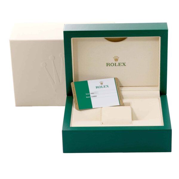 Rolex Daytona Steel Yellow Gold Diamond Mens Watch 116503 Box Card - Image 12