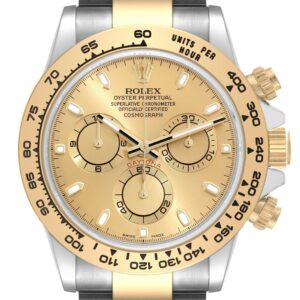 Rolex Daytona Steel Yellow Gold Mens Watch 116503 Box Card