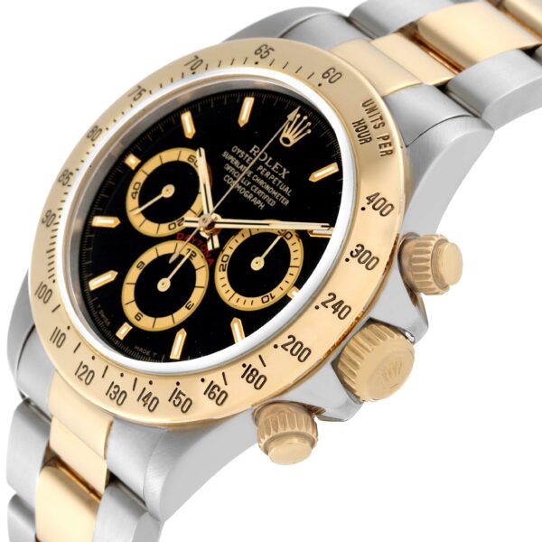 Rolex Daytona Steel Yellow Gold Zenith Movement Mens Watch 16523 - Image 7