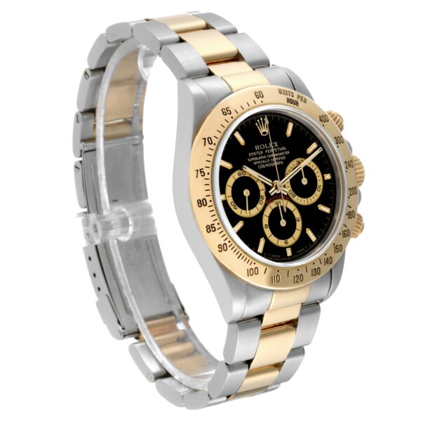 Rolex Daytona Steel Yellow Gold Zenith Movement Mens Watch 16523 - Image 5