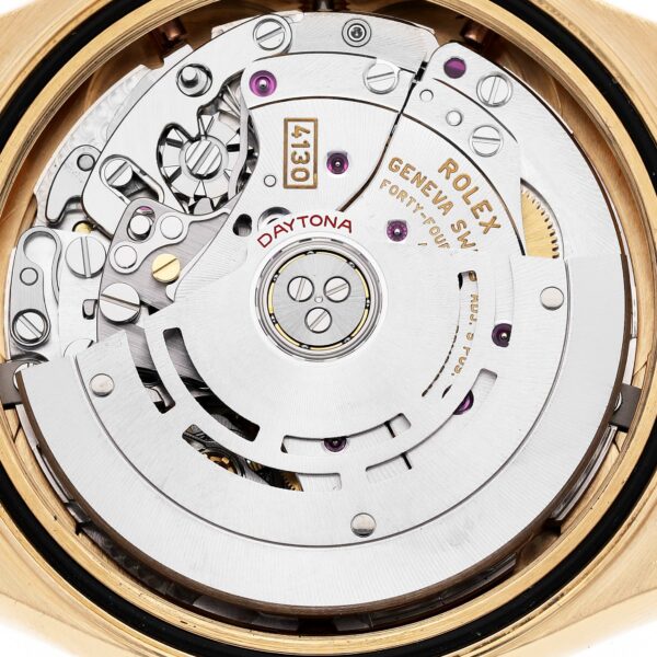 Rolex Daytona Yellow Gold Champagne Dial Mens Watch 116518 Box Card - Image 8