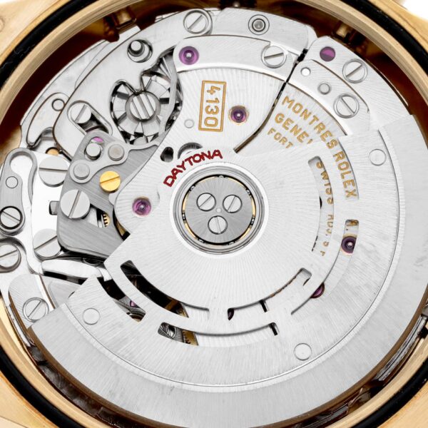 Rolex Daytona Yellow Gold White Diamond Dial Mens Watch 116528 Box Papers - Image 8
