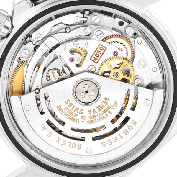 Rolex Daytona Zenith Movement Black Dial Steel Mens Watch 16520 - Image 8