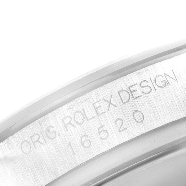 Rolex Daytona Zenith Movement Black Dial Steel Mens Watch 16520 - Image 7