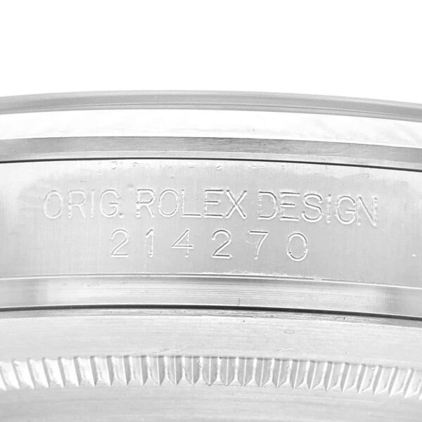 Rolex Explorer I 39mm Black Dial Steel Mens Watch 214270 Box Card - Image 7