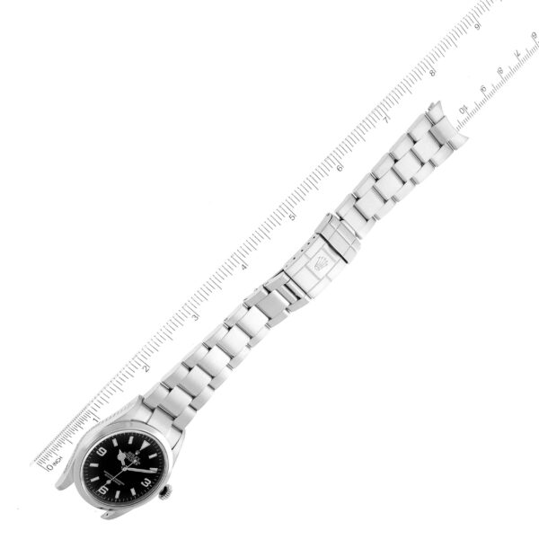 Rolex Explorer I Black Dial Steel Mens Watch 114270 - Image 10