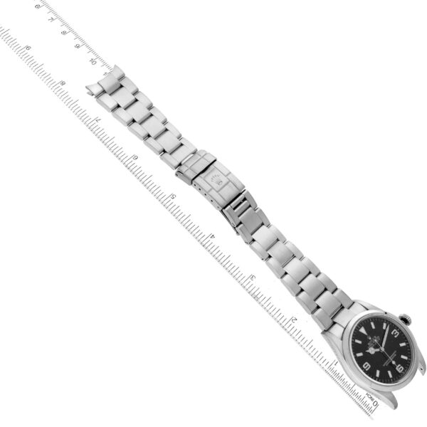 Rolex Explorer I Black Dial Steel Mens Watch 114270 - Image 12