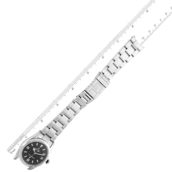 Rolex Explorer I Black Dial Steel Mens Watch 114270 - Image 12