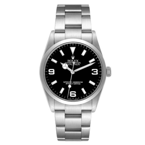 Rolex Explorer I Black Dial Steel Mens Watch 114270 - Image 2