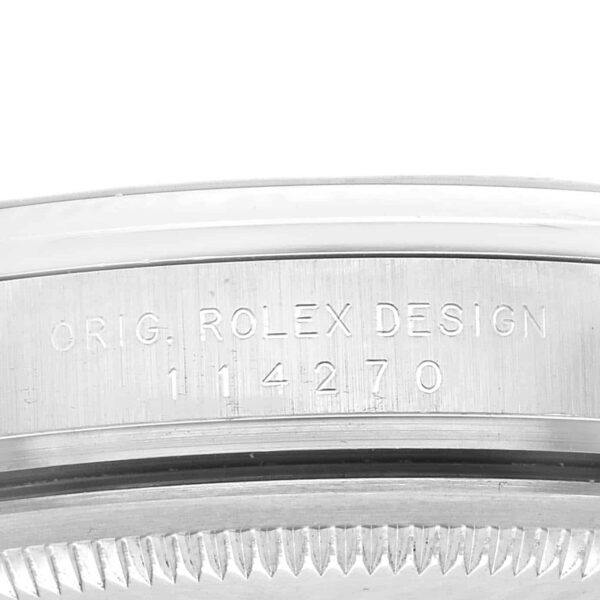 Rolex Explorer I Black Dial Steel Mens Watch 114270 - Image 8