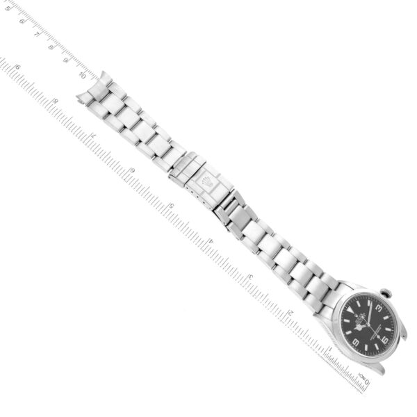 Rolex Explorer I Black Dial Steel Mens Watch 114270 Papers - Image 12