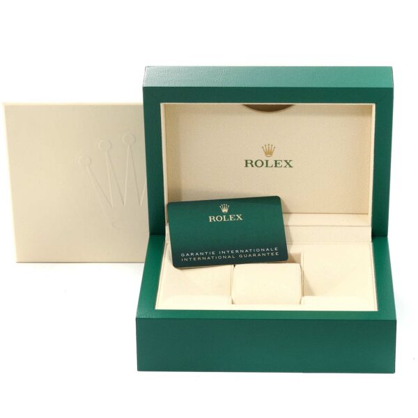 Rolex Explorer I Steel Yellow Gold Black Dial Mens Watch 124273 Box Card - Image 4