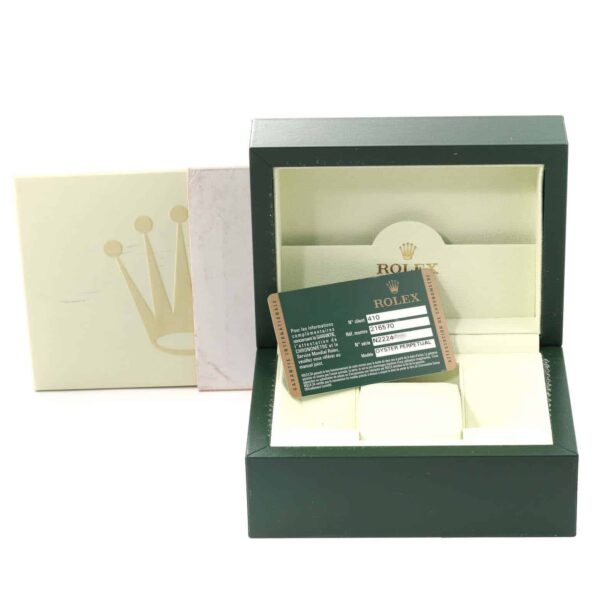 Rolex Explorer II 42 Black Dial Orange Hand Steel Mens Watch 216570 Box Card - Image 12