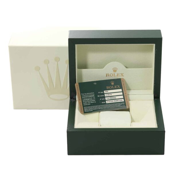 Rolex Explorer II 42 Black Dial Orange Hand Steel Mens Watch 216570 Box Card - Image 12