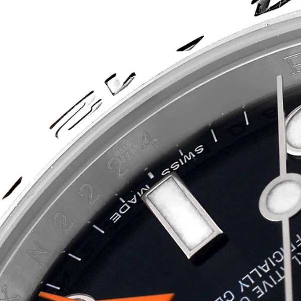 Rolex Explorer II 42 Black Dial Orange Hand Steel Mens Watch 216570 Box Card - Image 6