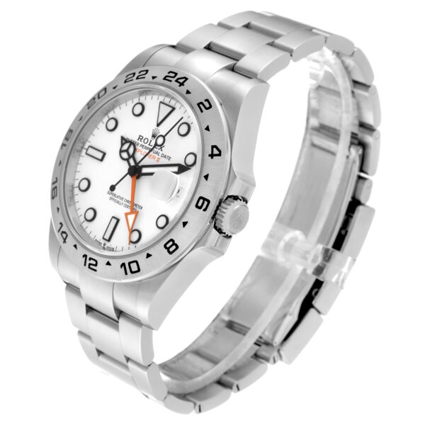Rolex Explorer II 42mm Polar White Dial Steel Mens Watch 226570 - Image 5