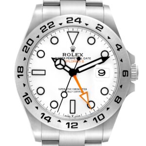 Rolex Explorer II 42mm Polar White Dial Steel Mens Watch 226570