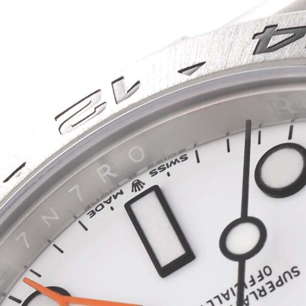 Rolex Explorer II 42mm Polar White Dial Steel Mens Watch 226570 Box Card - Image 9