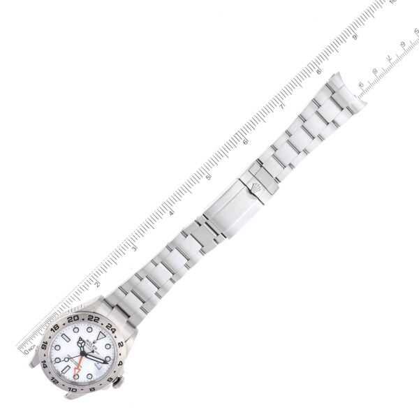 Rolex Explorer II 42mm Polar White Dial Steel Mens Watch 226570 Box Card - Image 11