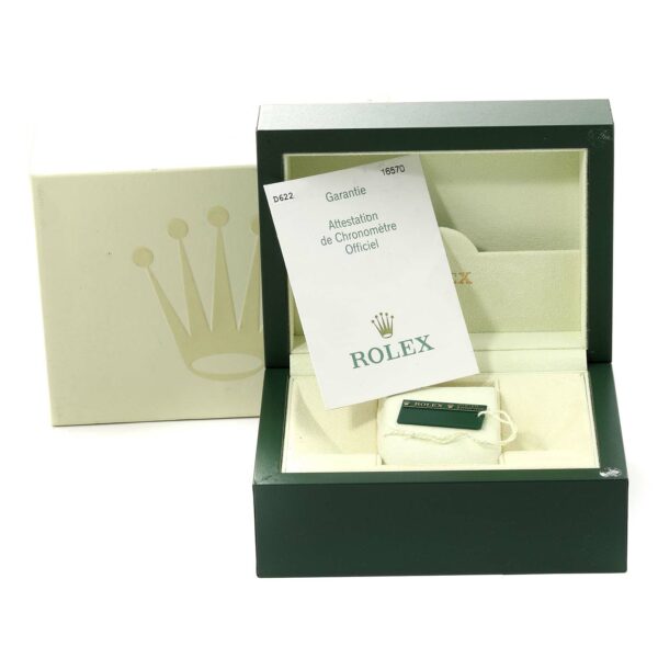 Rolex Explorer II Black Dial Steel Mens Watch 16570 Box Papers - Image 12