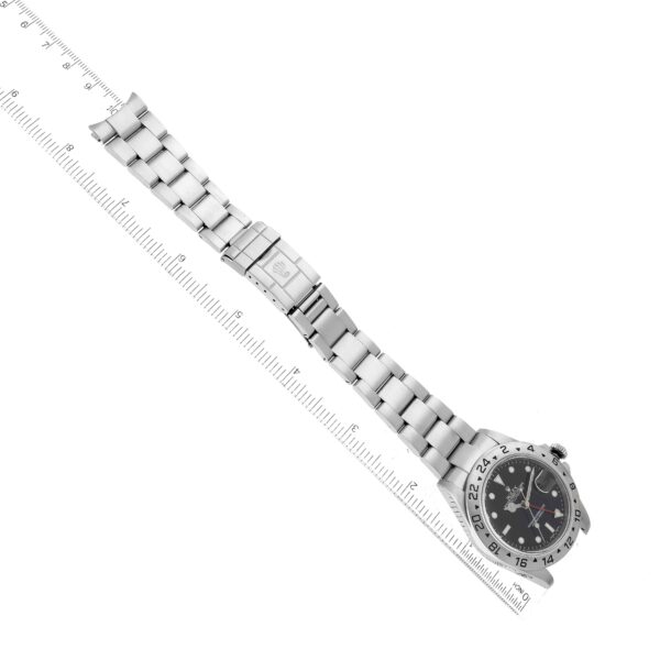 Rolex Explorer II Black Dial Steel Mens Watch 16570 Box Papers - Image 10