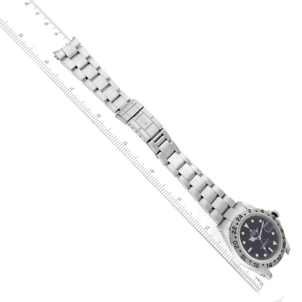 Rolex Explorer II Black Dial Steel Mens Watch 16570 Box Papers - Image 10