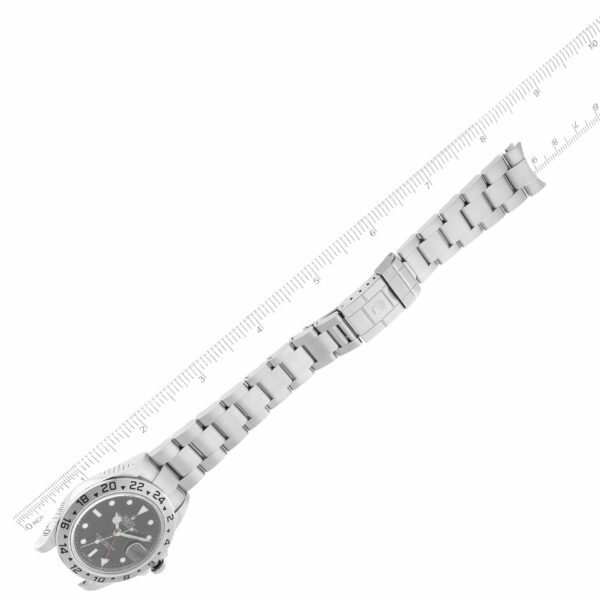 Rolex Explorer II Parachrom Hairspring Steel Mens Watch 16570 Box Card - Image 10