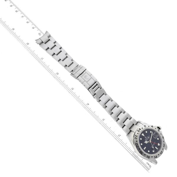 Rolex Explorer II Parachrom Hairspring Steel Mens Watch 16570 Box Card - Image 10