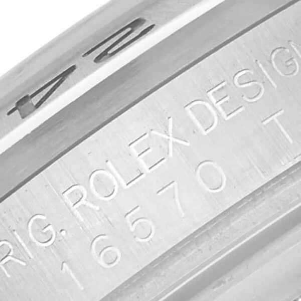 Rolex Explorer II Parachrom Hairspring Steel Mens Watch 16570 Box Card - Image 7
