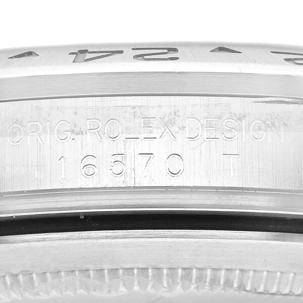 Rolex Explorer II Parachrom Hairspring Steel Mens Watch 16570 Box Card - Image 7