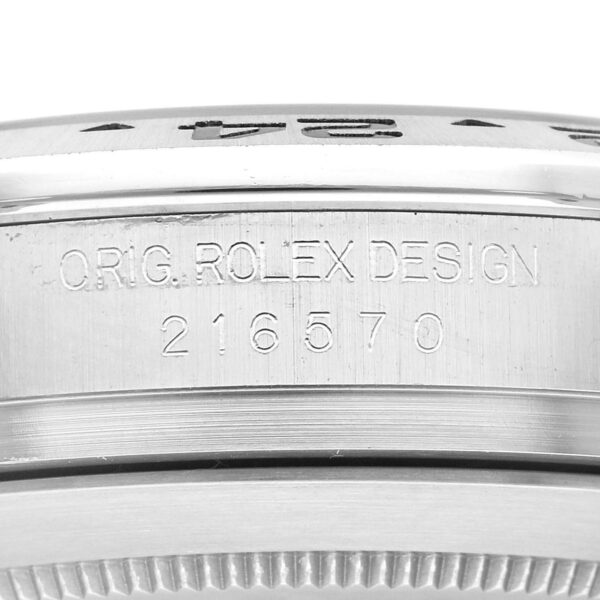 Rolex Explorer II White Dial Orange Hand Steel Mens Watch 216570 Box Card - Image 7
