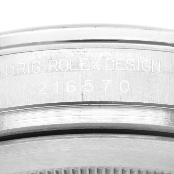 Rolex Explorer II White Dial Orange Hand Steel Mens Watch 216570 Box Card - Image 7