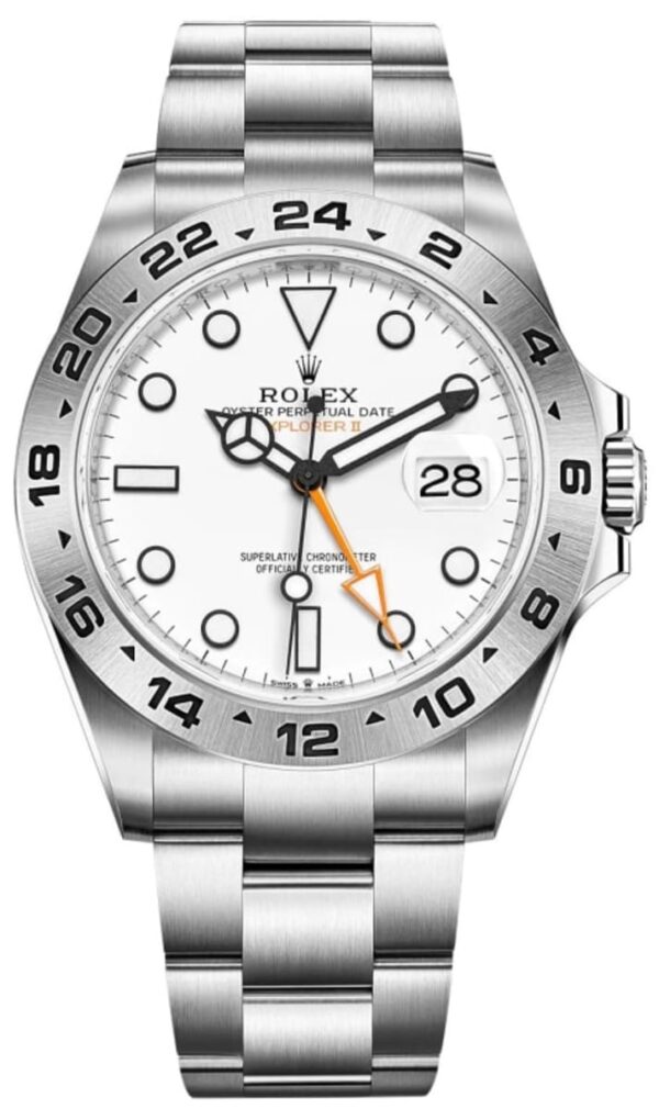 Rolex Explorer ll White Dial Men's Watch M226570-0001