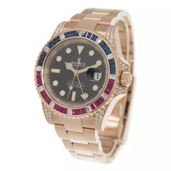 rolex gmt master ii 126755saru 40mm 18kt steel automatic diamond black dial 9939 6gxrt.webp
