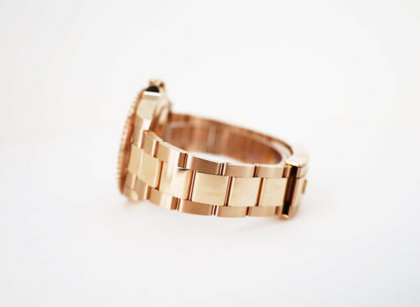 Rolex GMT-Master II 18K Everose Rose Gold "The Rootbeer"(Ref# 126715CHNR) - Image 7